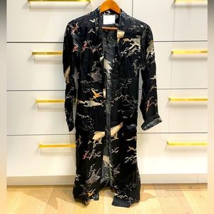 Aritzia Wilfred Belted Duster Jacket